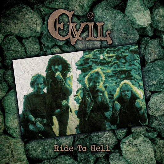 the album cover for Evil - Ride To Hell