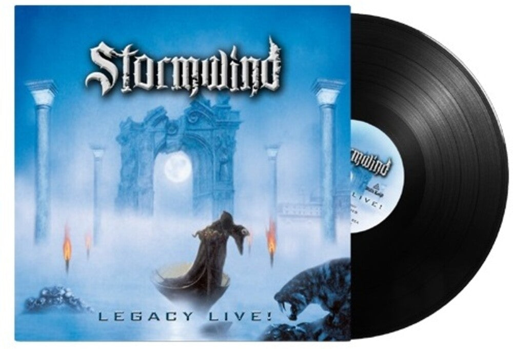 the album cover for Stormwind - Legacy Live! (Re-Mastered)