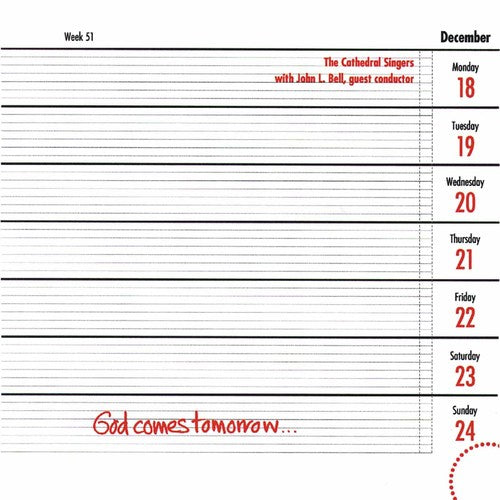 the album cover for Cathedral Singers - God Comes Tomorrow