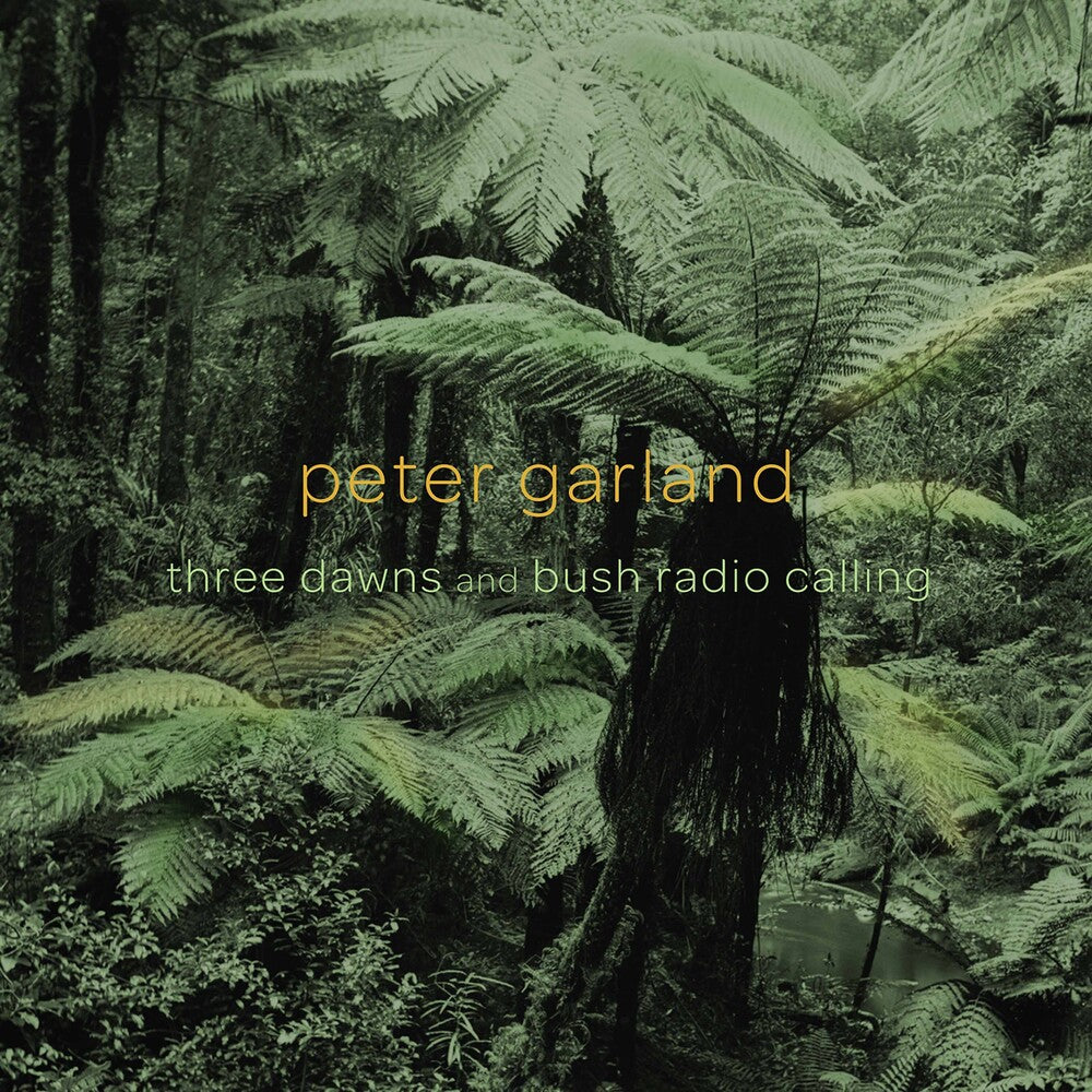 the album cover for Garland / Squibbs - Three Dawns & Bush Radio