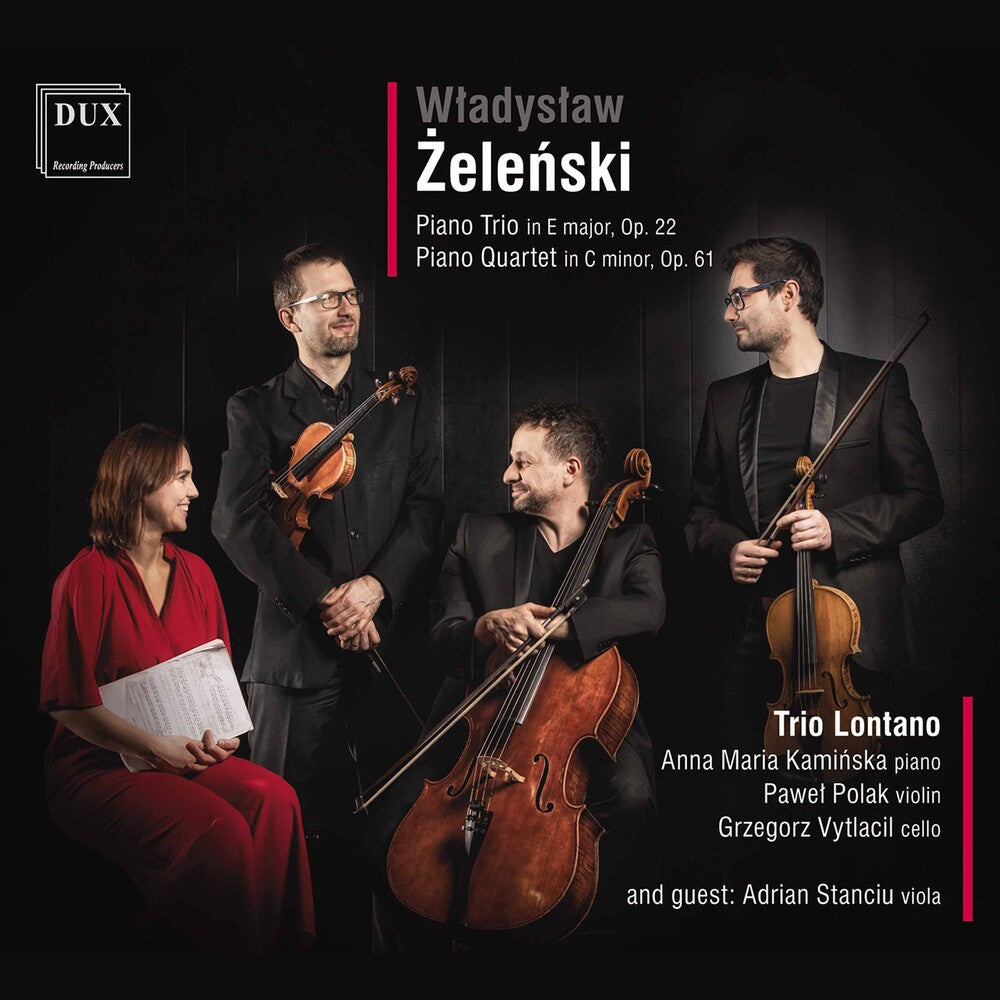 the album cover for Zelenski / Trio Lontano - Piano Trio In E Major 22