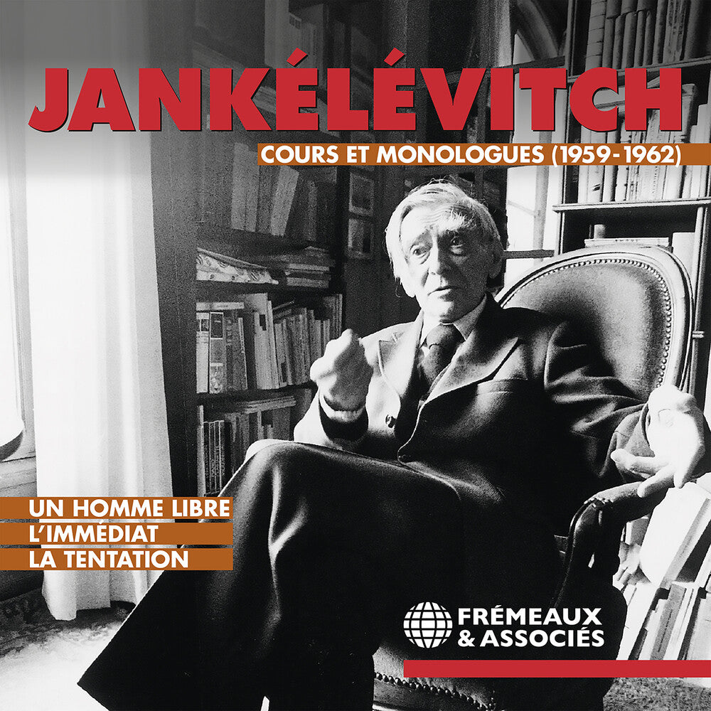 the album cover for Jankelevitch - Cours Et Monologues 1959-1962 (4pk)