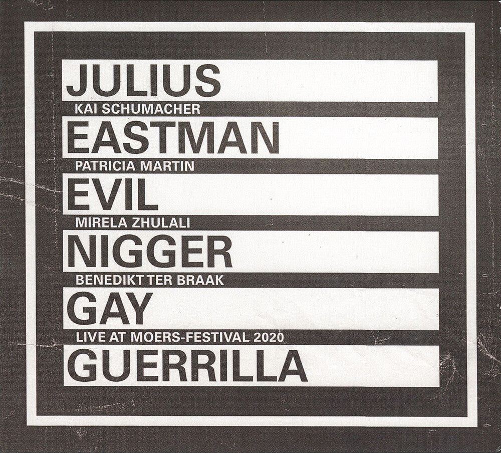 the album cover for Eastman / Schumacher / Zhulali - Gay Guerrilla