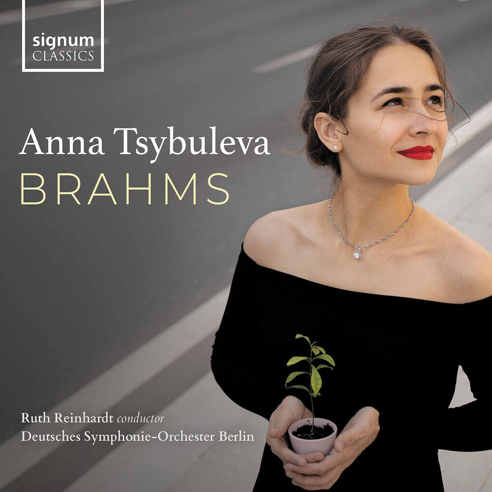 the album cover for Brahms / Tsybuleva / Reinhardt - Brahms