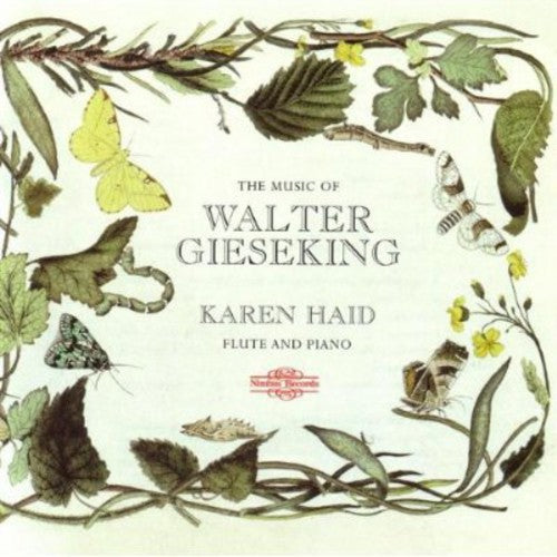 the album cover for Karen Haid - Music of Walter Gieseking