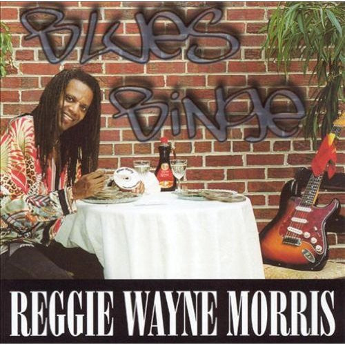 the album cover for Reggie Wayne Morris - Blues Binge