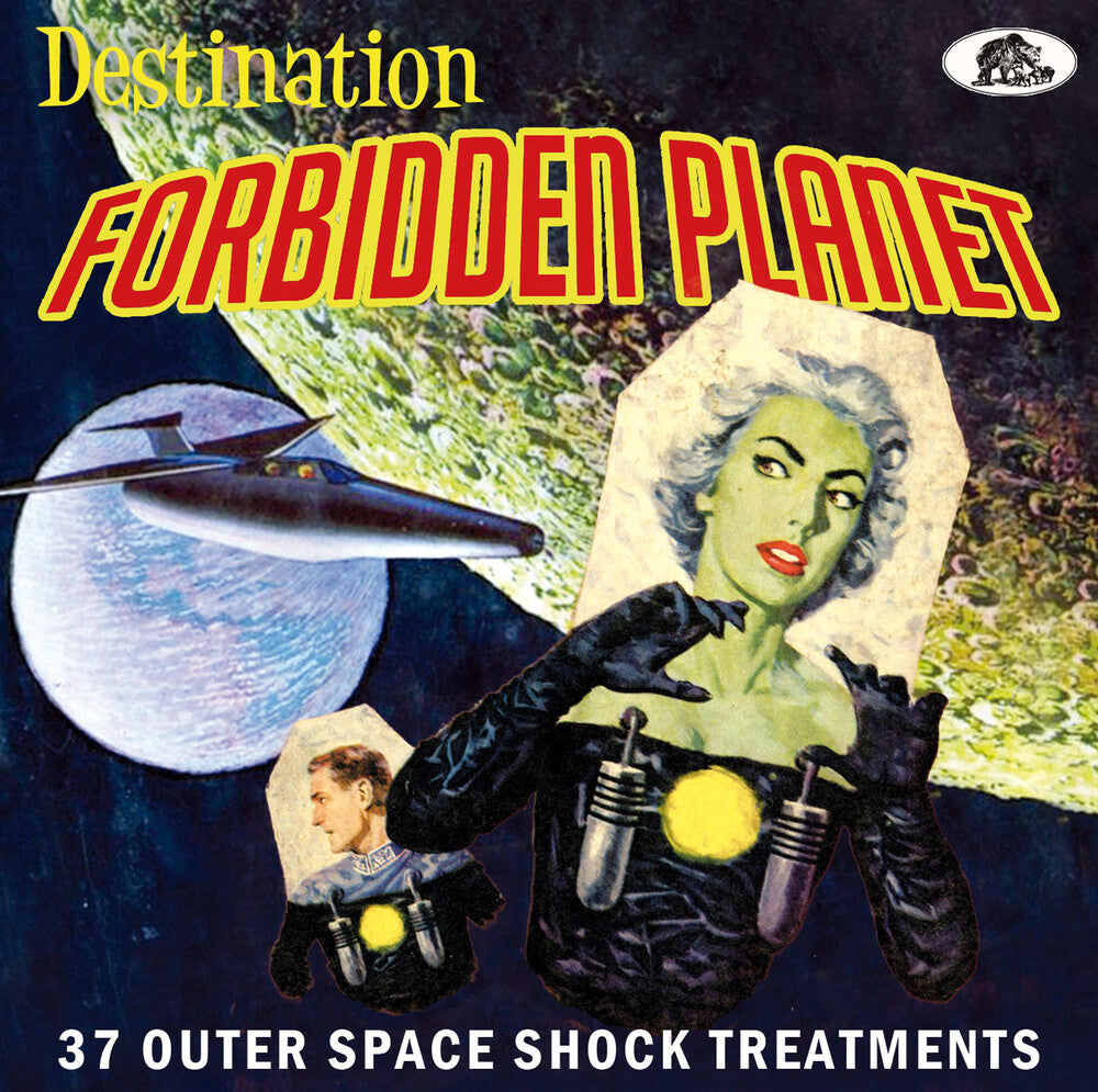 the album cover for Destination Forbidden Planet: 37 Outer Space / Var - Destination Forbidden Planet: 37 Outer Space / Var