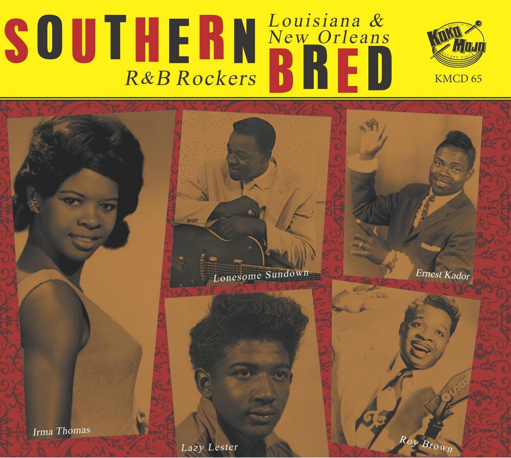 the album cover for Southern Bred 15 Louisiana New Orleans R&B / Var - Southern Bred 15 Louisiana New Orleans R&B / Var