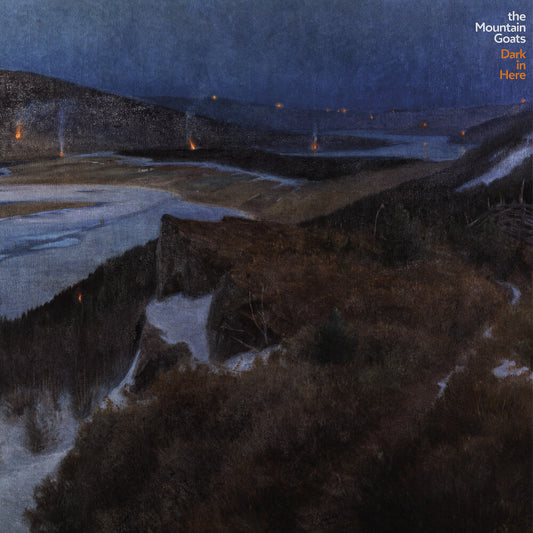 the album cover for The Mountain Goats - Dark In Here