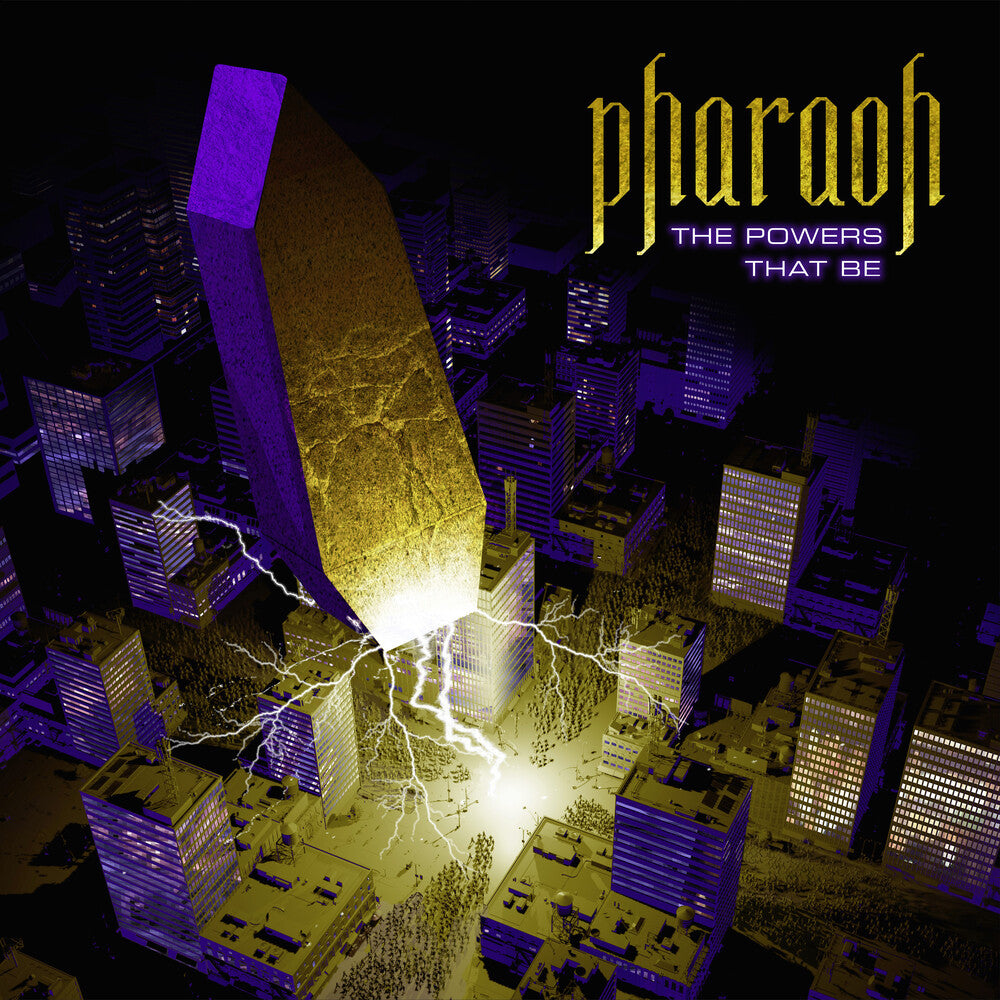 the album cover for Pharaoh - The Powers That Be