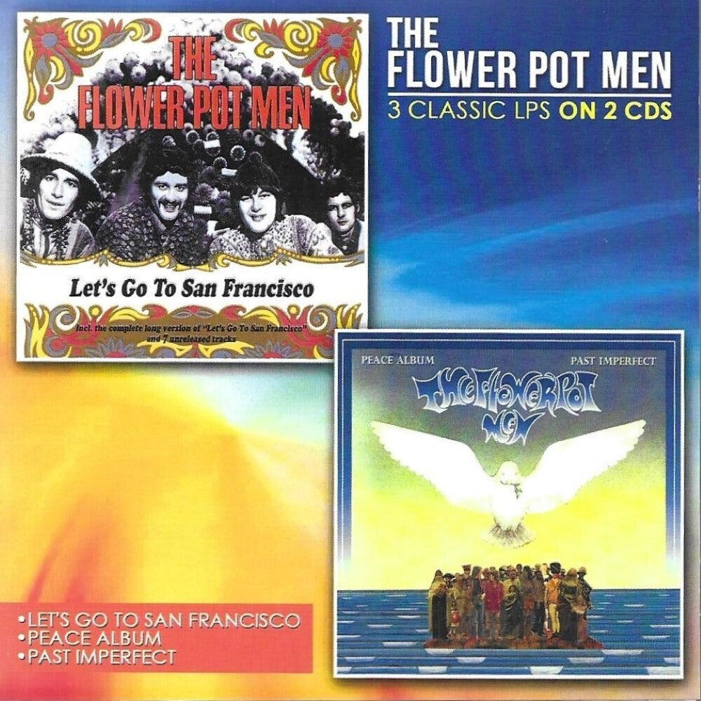 the album cover for Flower Pot Men - Let's Go To San Francisco / Peace Album (2pk)