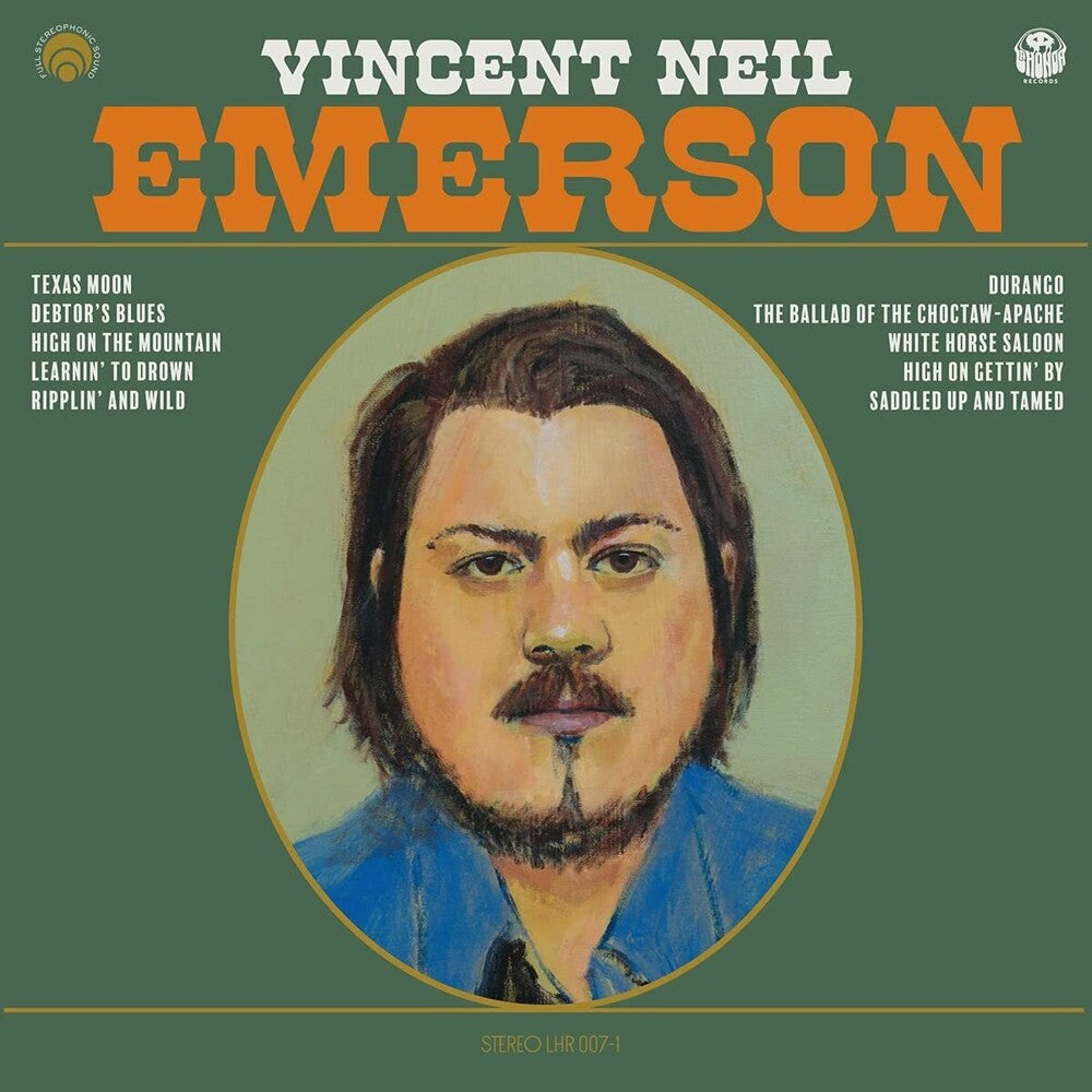 the album cover for Vincent Neil Emerson - Vincent Neil Emerson [LP]
