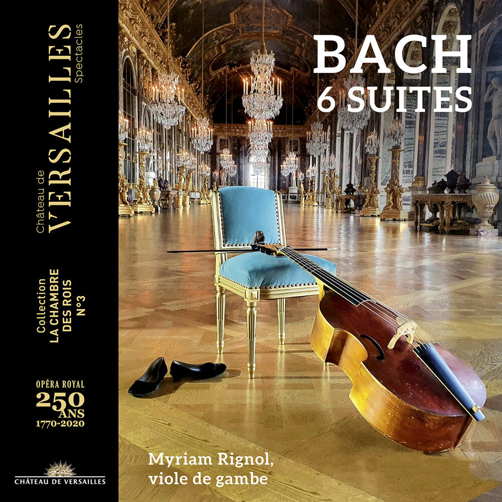 the album cover for J Bach .S. / Rignol - 6 Cello Suites (2pk)