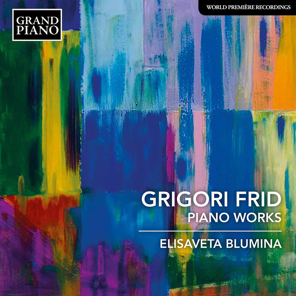 the album cover for Frid / Blumina / Sint - Piano Works