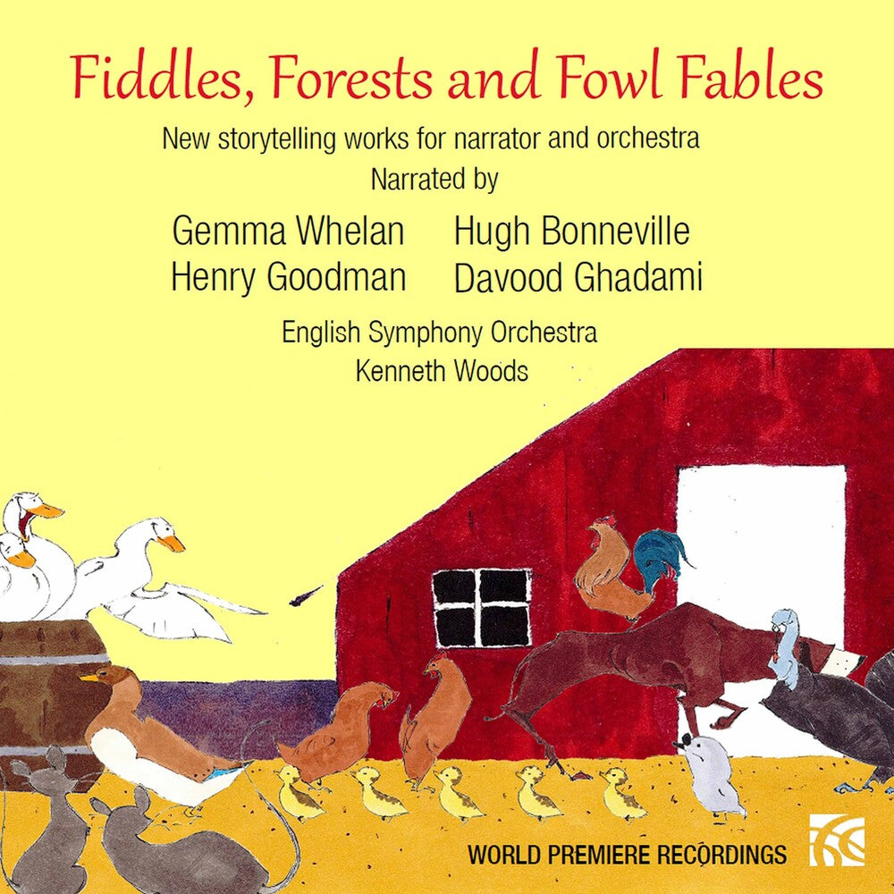 the album cover for Kraines / Whelan / Woods - Fiddles Forests & Fowl Fables (2pk)