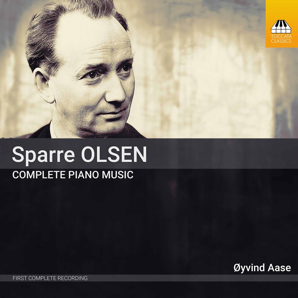 the album cover for Olsen / Aase - Complete Piano Music