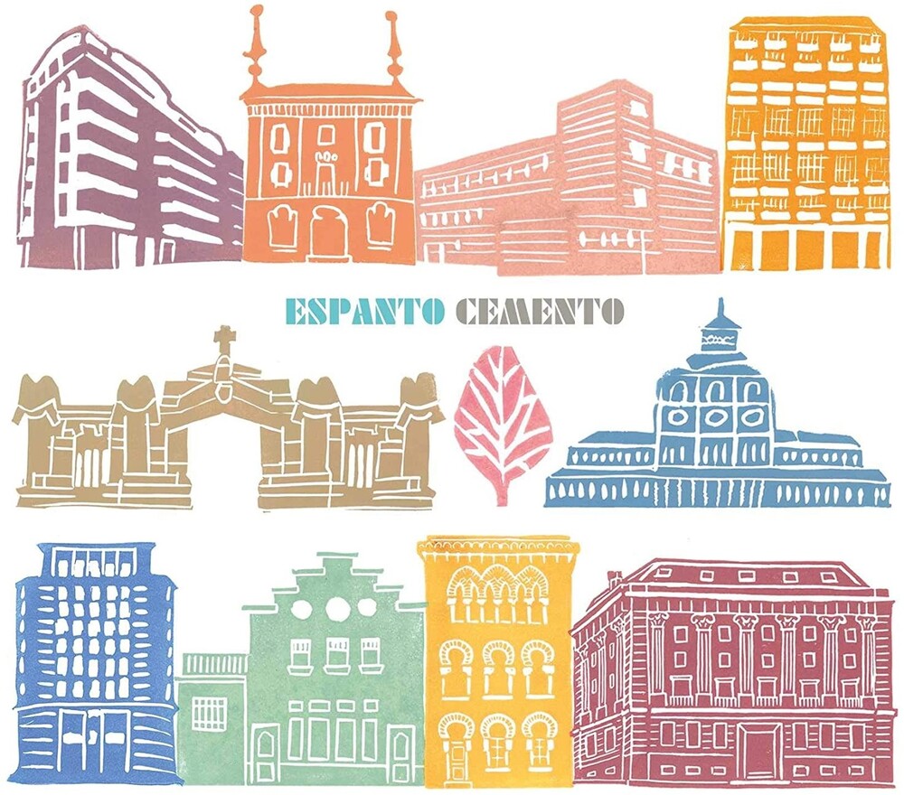 the album cover for Espanto - Cemento (Spa)