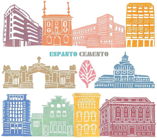 the album cover for Espanto - Cemento (Spa)