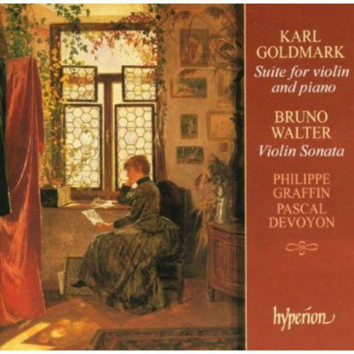 the album cover for Goldmark/Walter - Violin Sonatas