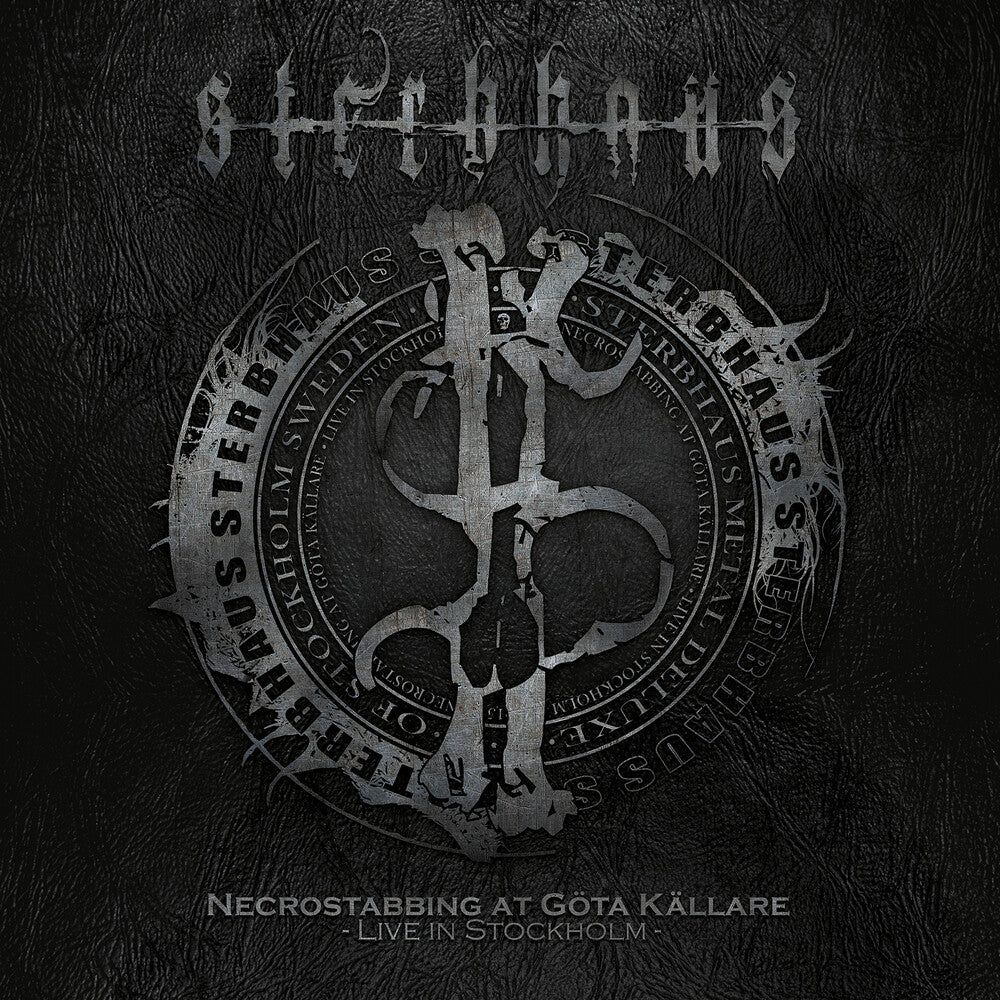 the album cover for Sterbhaus - Necrostabbing At Gota Kallare - Live In Stockholm