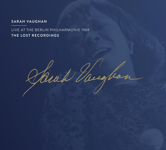 the album cover for Sarah Vaughan - Live at the Berlin Philharmoni