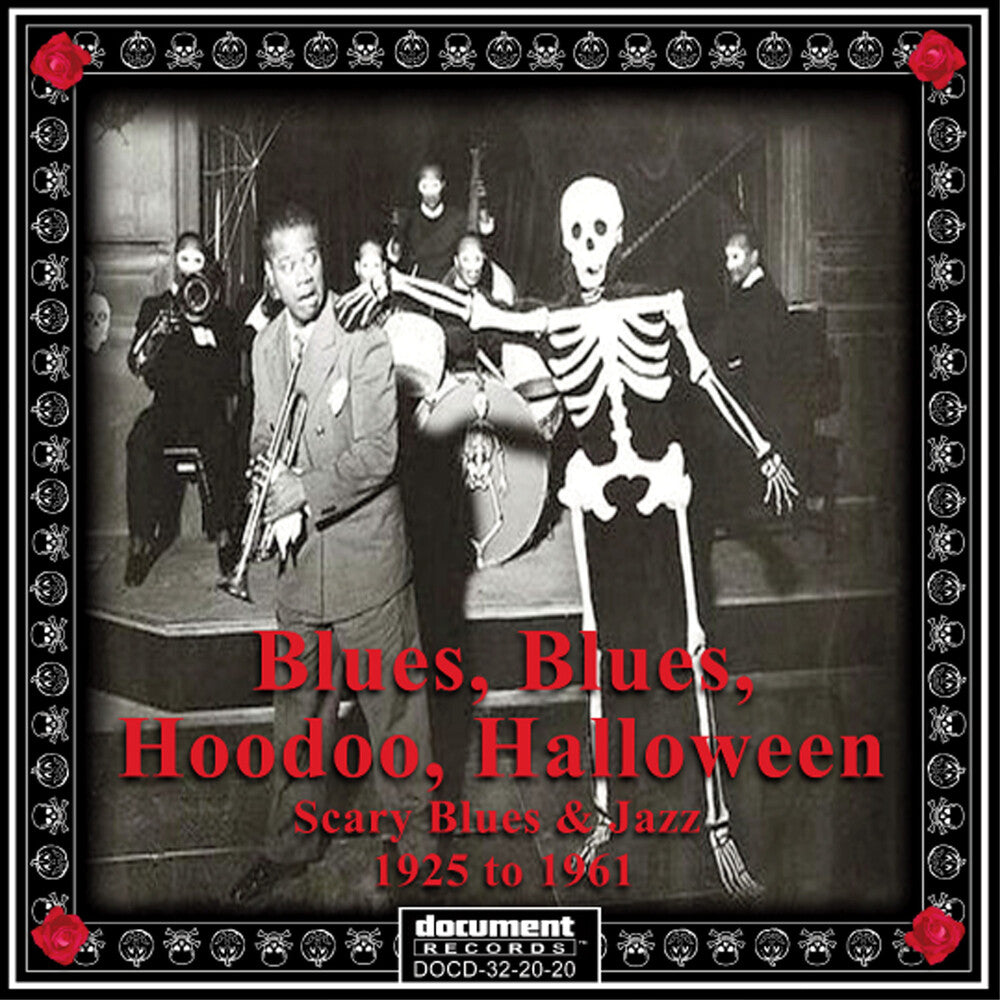 the album cover for Blues Blues Hoodoo Halloween / Various - Blues Blues Hoodoo Halloween / Various