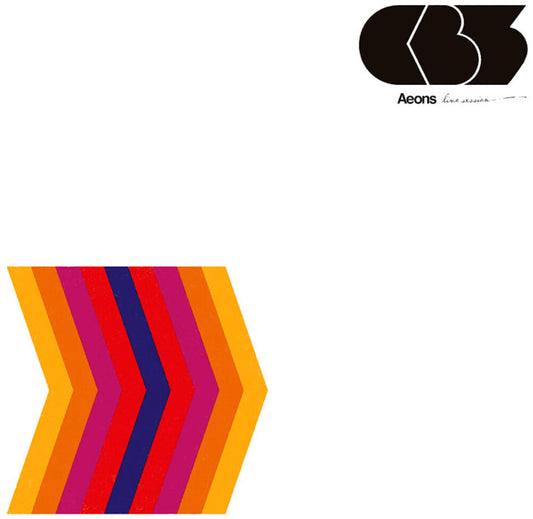 the album cover for CB3 - Aeons Live Session