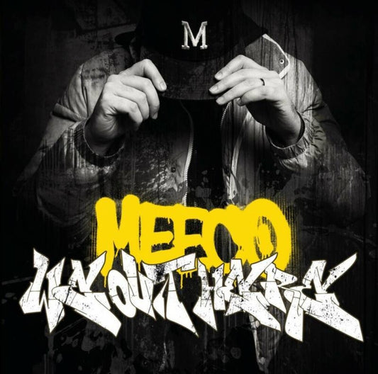 the album cover for Meeco - We Out Here