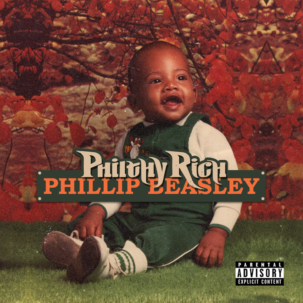 the album cover for Philthy Rich - Phillip Beasley [Digipak]