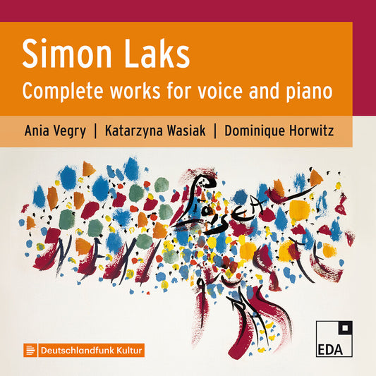 the album cover for Laks / Vegry / Horwitz - Complete Works Voice & Piano (2pk)
