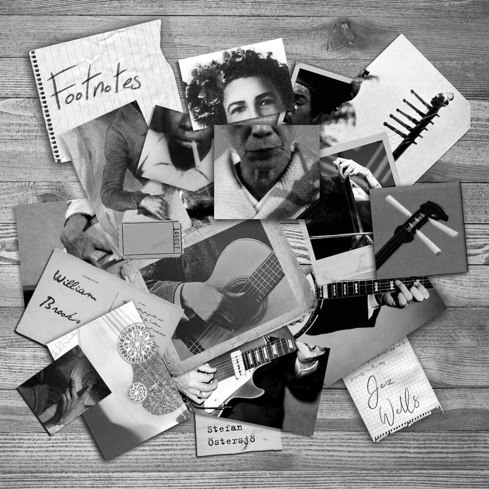 the album cover for Brooks / Ostersjo - Footnotes