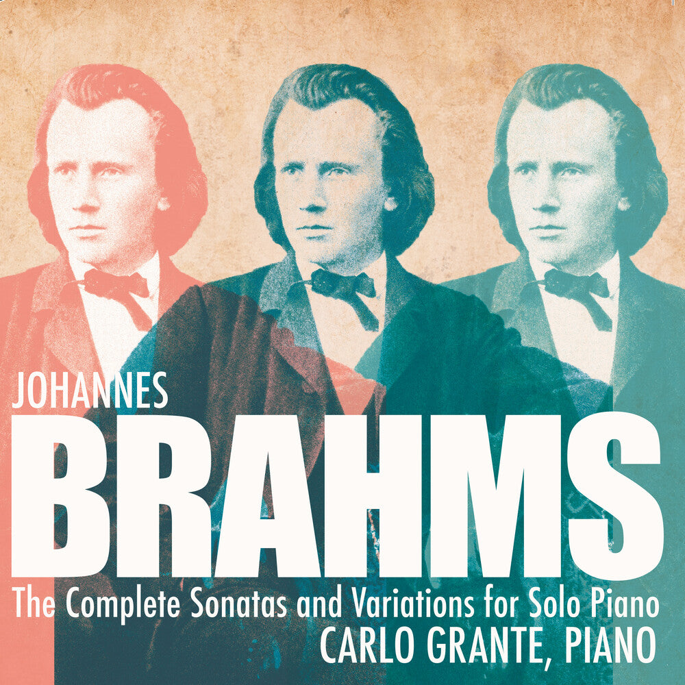the album cover for Brahms / Grante - Complete Variations (3pk)