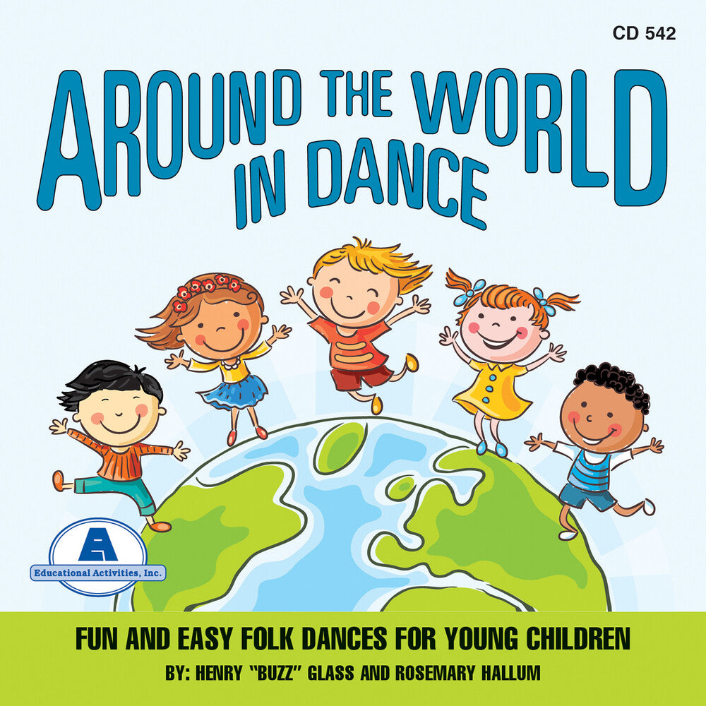 the album cover for Glass Henry Buzz - Around the World in Dance