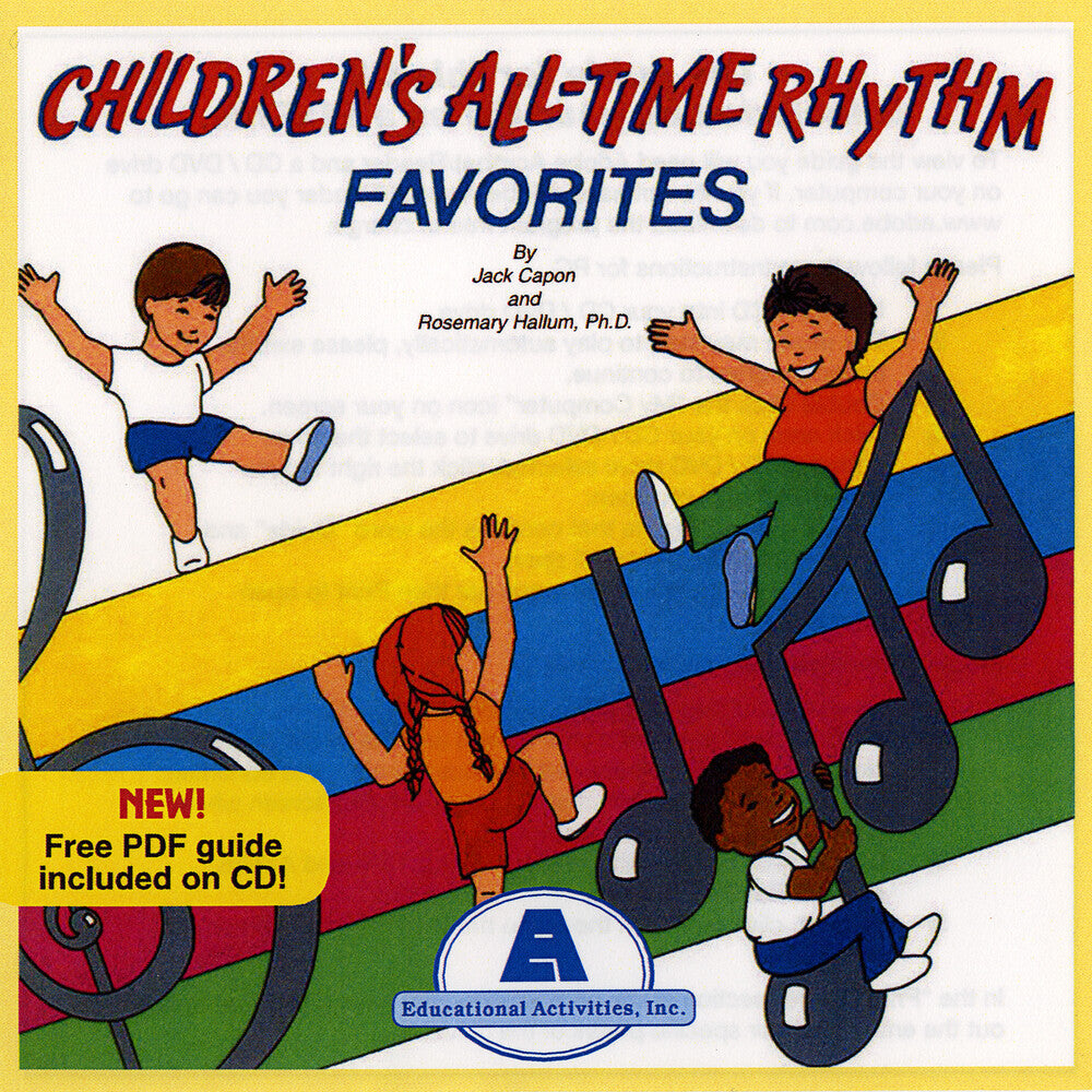 the album cover for Jack Capon  / Hallum,Rosemary - Children's All-Time Rhythm Favorites