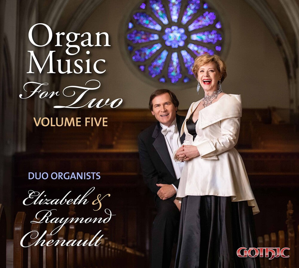 the album cover for Organ Music For Two 5 / Various - Organ Music For Two 5 / Various