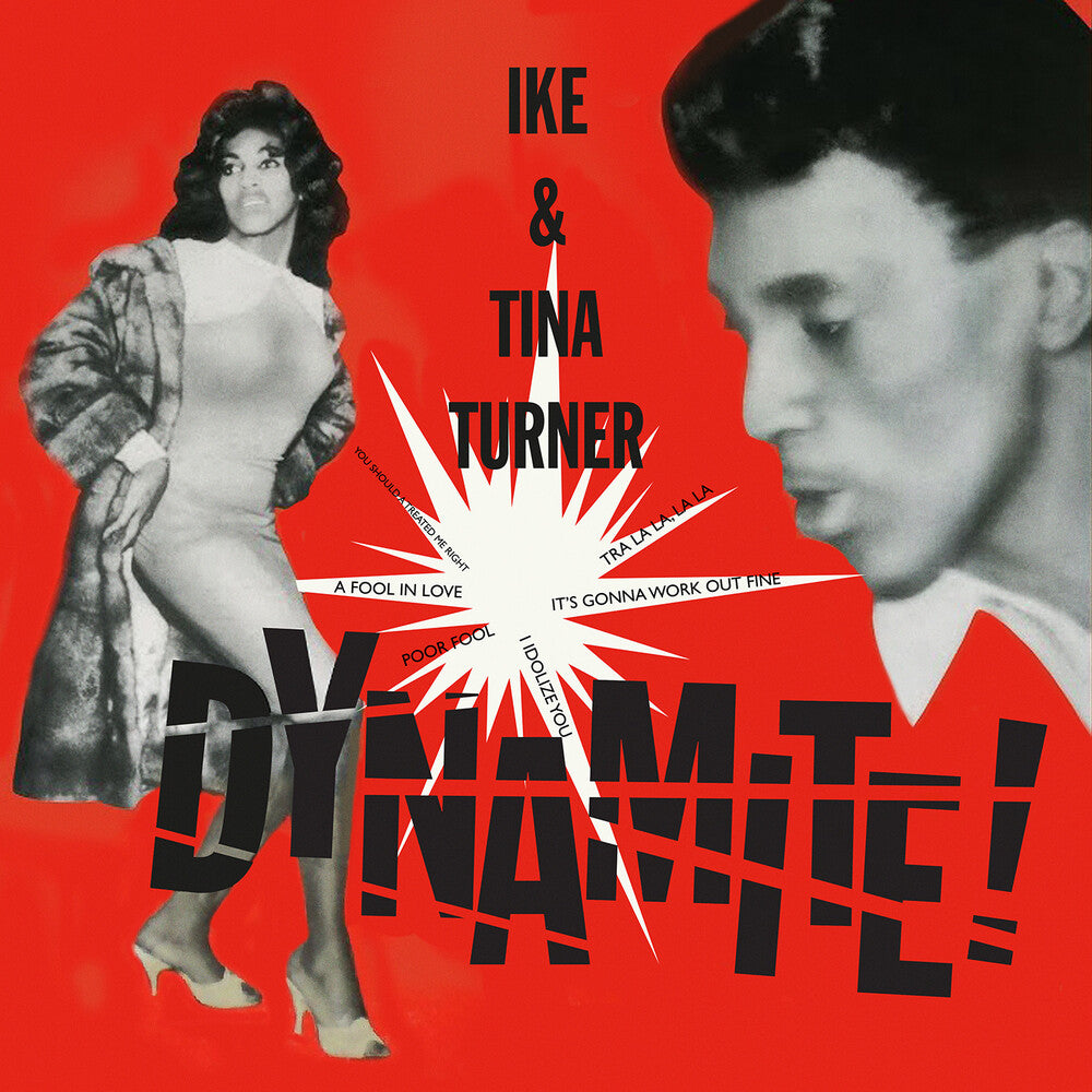 the album cover for Ike Turner  & Tina - Dynamite! (Mod)