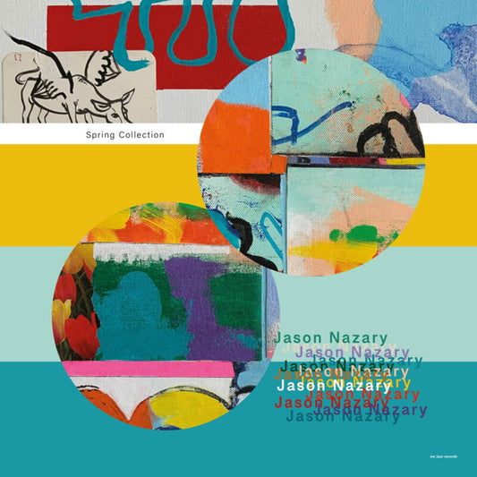 the album cover for Jason Nazary - Spring Collection (Neon Orange Vinyl)
