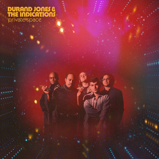the album cover for Durand Jones & The Indications - Private Space [LP]