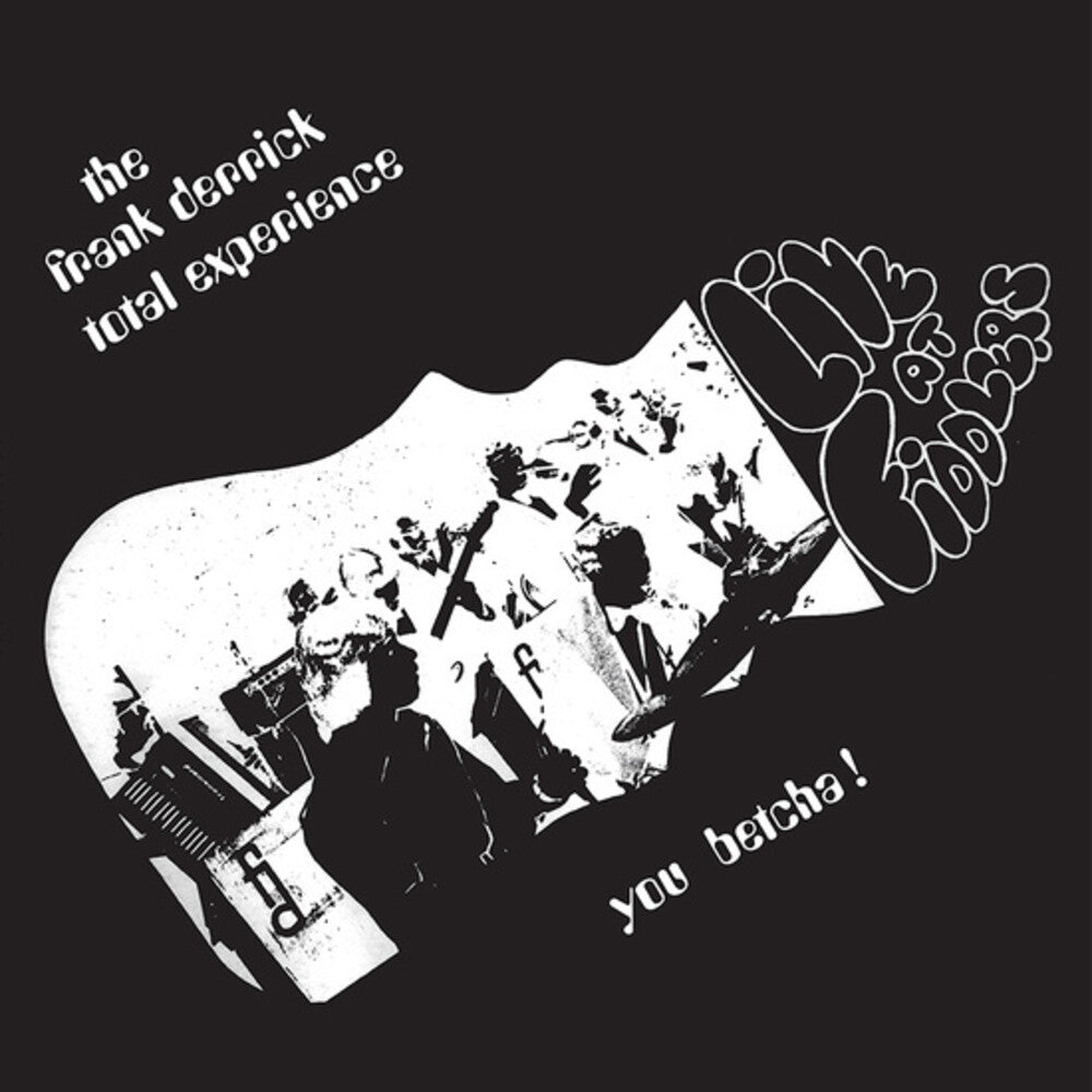 the album cover for Frank Derrick Total Experience - You Betcha!