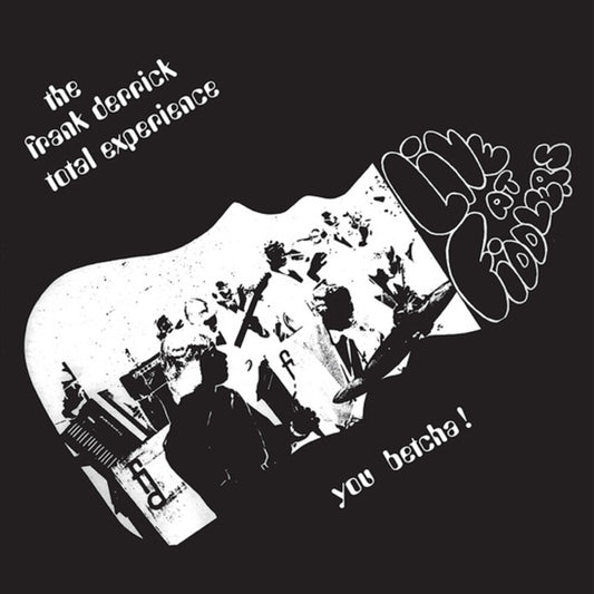 the album cover for Frank Derrick Total Experience - You Betcha!