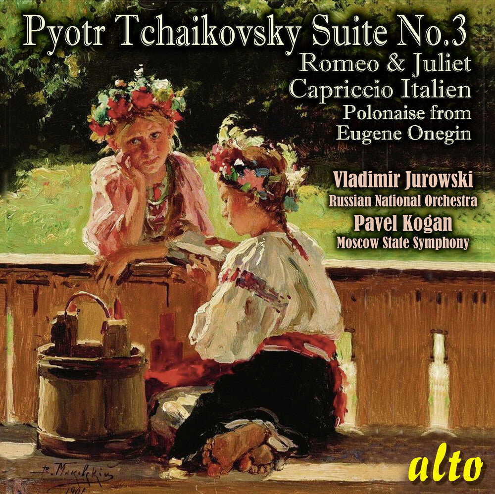 the album cover for Vladimir Jurowski  / Russian National Orch - Tchaikovsky: Suite No.3 Op. 55 (Complete) Romeo &