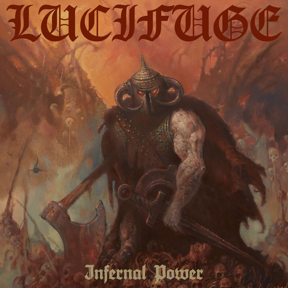 the album cover for Lucifuge - Infernal Power