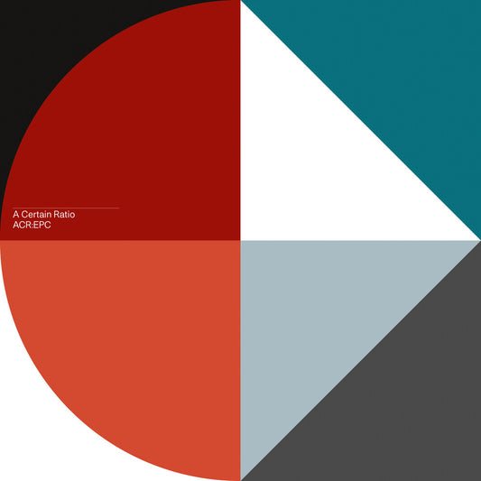 the album cover for A Certain Ratio - Acr:Epc (Blue) [Colored Vinyl] [Limited Edition]