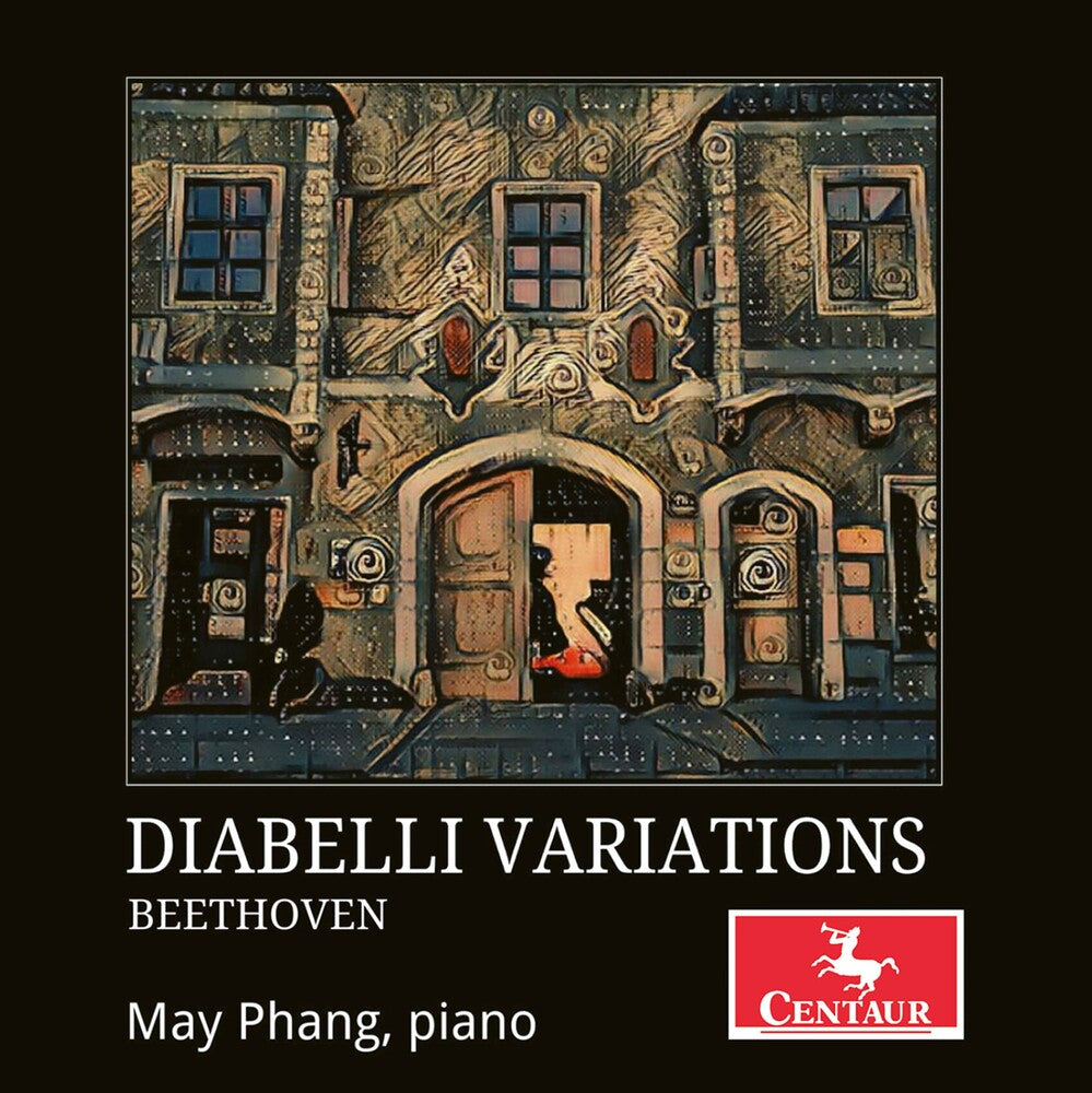 the album cover for Beethoven / May Phang - Diabelli Variations