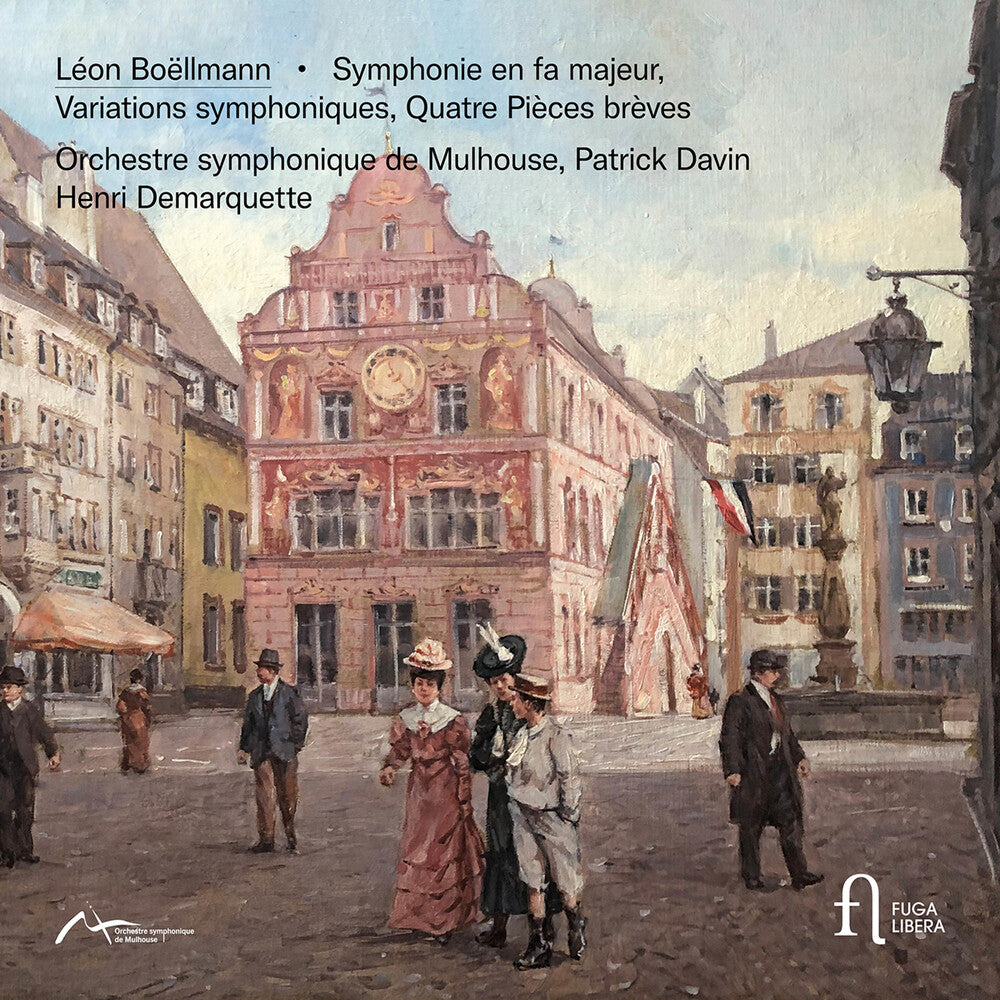 the album cover for Boellmann / Davin / Demarquette - Orchestral Works