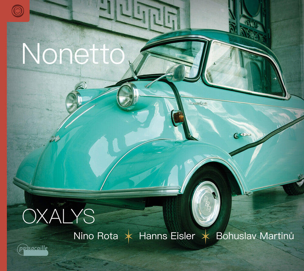 the album cover for Eisler / Oxalys - Nonetto