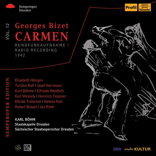 the album cover for Bizet / Bohm / Staatskapelle Dresden - Carmen (3pk)