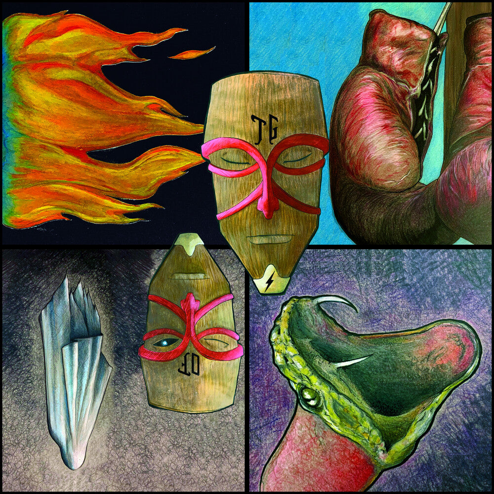 the album cover for Thadeus Gonzalez - Opposite Faces