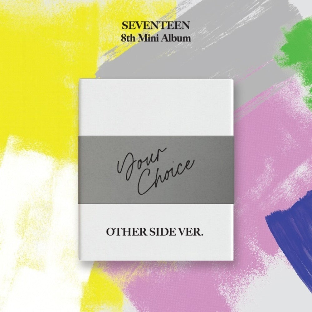 the album cover for SEVENTEEN - SEVENTEEN 8th Mini Album ‘Your Choice’ [OTHER SIDE version]