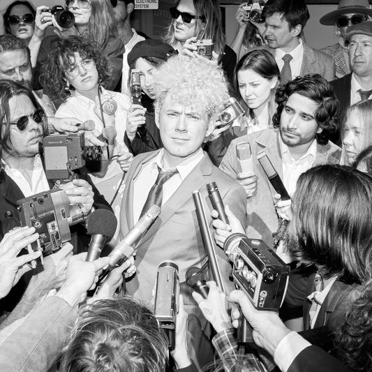 the album cover for Shiny Joe Ryan - Shiny's Democracy [Apple Red LP]